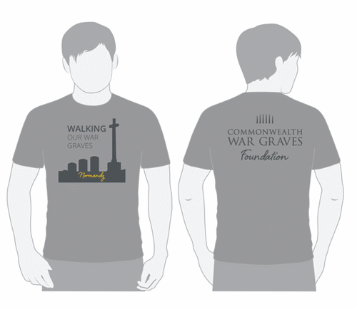 The Walking our War Graves: Normandy T  Shirt