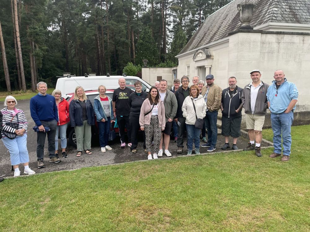 CWGC volunteers at Brookwood Military Cemetery