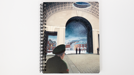 Menin Gate Moments Last Post Spiral Notebook