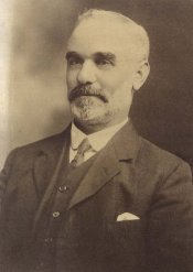 Sepia portrait of Frederick Parslow VC