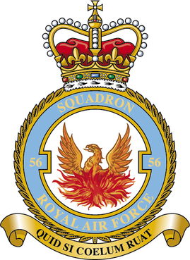 56 Squadron RAF emblem