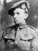 Portrait of Alexander Edwards VC in his military uniform.